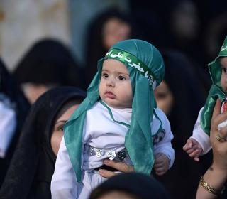 همایش شیرخوارگان حسینی(ع) در مصلای بزرگ حرم حضرت عبدالعظیم (ع)