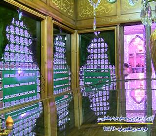 فرازهایی از مراسم غبارروبی حرم مطهر حضرت عبدالعظیم (ع) - 95/8/26